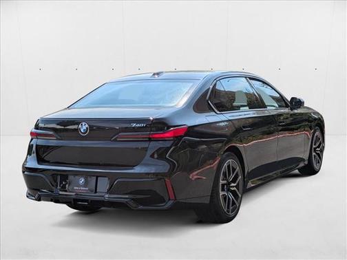 Black Sapphire Metallic 2025 BMW 740 i xDrive