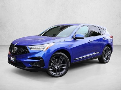 Apex Blue Pearl 2021 Acura RDX A-Spec