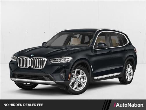 Carbon Black Metallic 2022 BMW X3 M40i