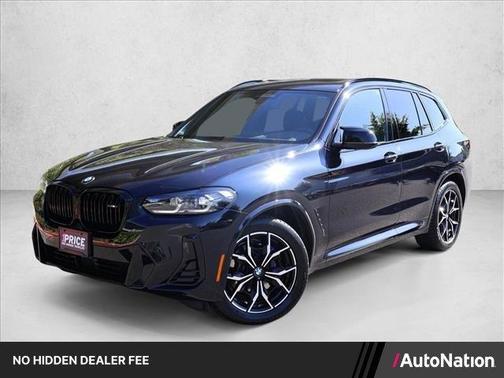 Carbon Black Metallic 2022 BMW X3 M40i