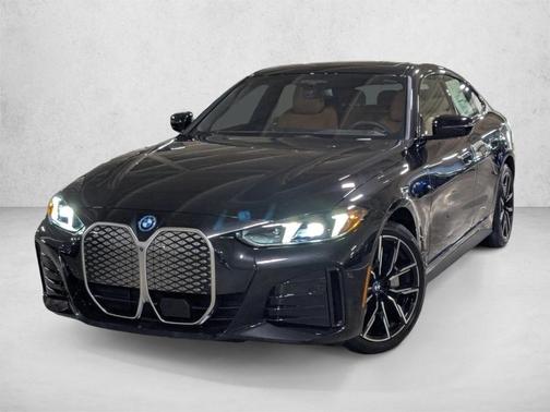 Black Sapphire Metallic 2025 BMW i4 Gran Coupe xDrive40
