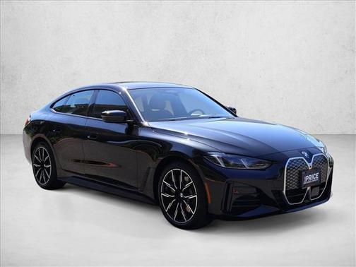 Black Sapphire Metallic 2025 BMW i4 Gran Coupe xDrive40
