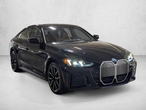 Black Sapphire Metallic 2025 BMW i4 Gran Coupe xDrive40