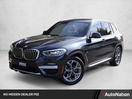 Dark Graphite Metallic 2021 BMW X3 PHEV xDrive30e