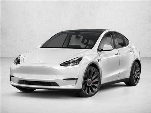 Silver Gray 2023 Tesla Model Y Performance