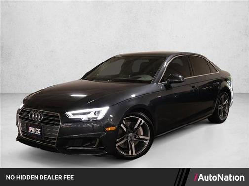 Manhattan Gray Metallic 2017 Audi A4 2.0T Prestige
