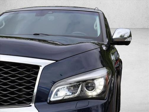 Hermosa Blue 2017 INFINITI QX80 Base