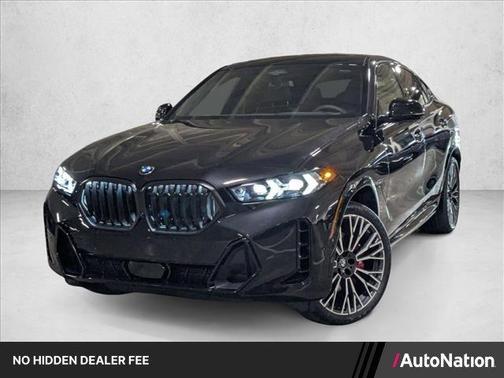 Black Sapphire Metallic 2026 BMW X6 xDrive40i