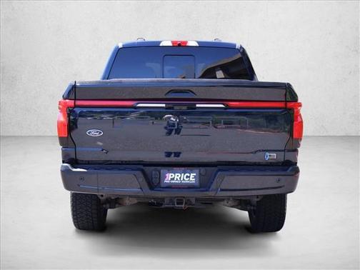 Antimatter Blue Metallic 2023 Ford F-150 Lightning LARIAT