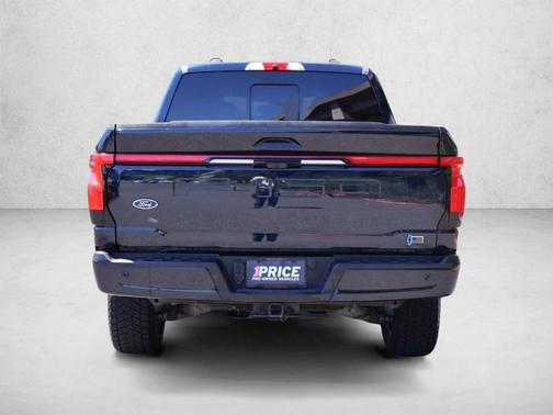 Antimatter Blue Metallic 2023 Ford F-150 Lightning LARIAT