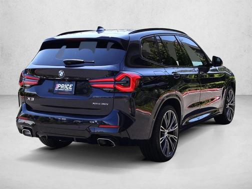 Carbon Black Metallic 2022 BMW X3 xDrive30i