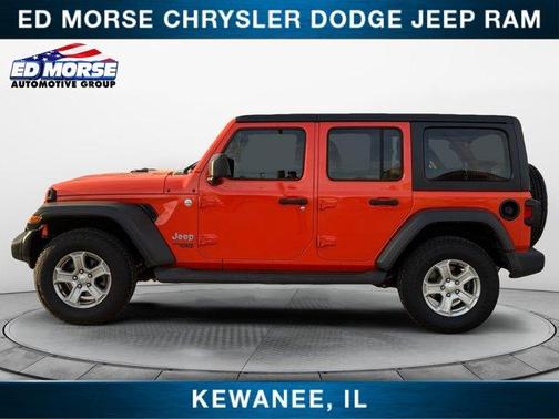 Metallic 2018 Jeep Wrangler Unlimited Sport