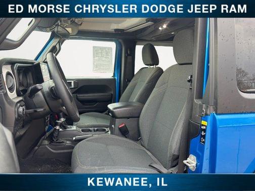 Hydro Blue Pearlcoat 2024 Jeep Wrangler Sport