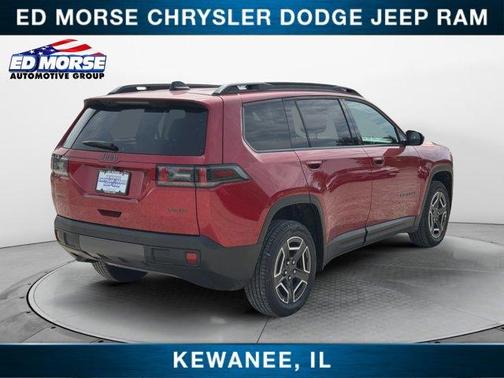 Red 2026 Jeep Cherokee LAREDO/LIMITED