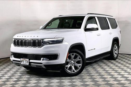 Bright White Clearcoat 2022 Jeep Wagoneer Series II