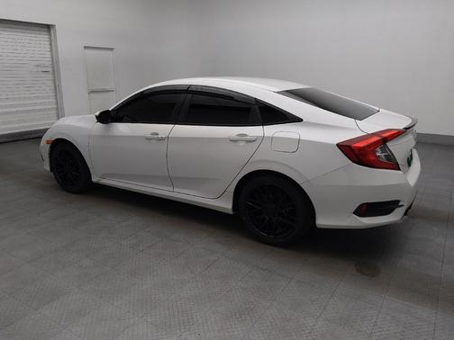 Platinum White Pearl 2020 Honda Civic Sport