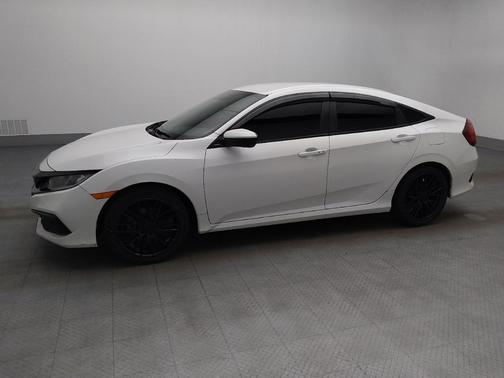 Platinum White Pearl 2020 Honda Civic Sport