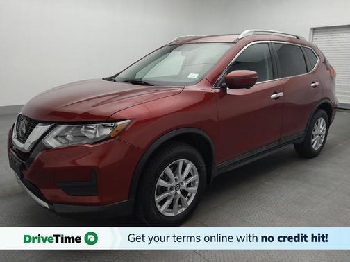 Scarlet Ember 2018 Nissan Rogue SV