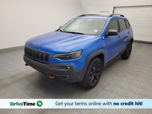 Hydro Blue Pearlcoat 2019 Jeep Cherokee Trailhawk Elite
