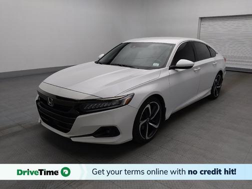 Platinum White Pearl 2022 Honda Accord Sport 1.5T