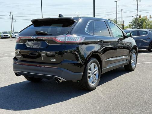 White Platinum Metallic Tri-Coat 2016 Ford Edge SEL