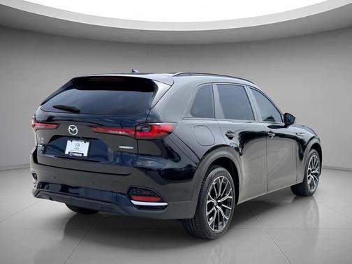 Jet Black Mica 2025 Mazda CX-70 PHEV Premium Package