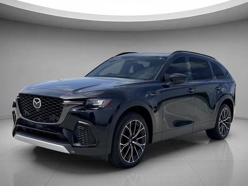 Jet Black Mica 2025 Mazda CX-70 PHEV Premium Package