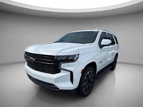 Summit White 2021 Chevrolet Tahoe 4WD RST