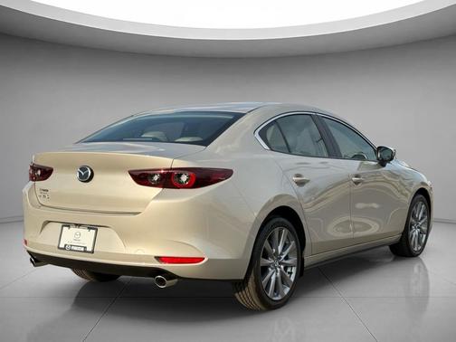 Platinum Quartz Metallic 2026 Mazda Mazda3 FWD w/Preferred Package