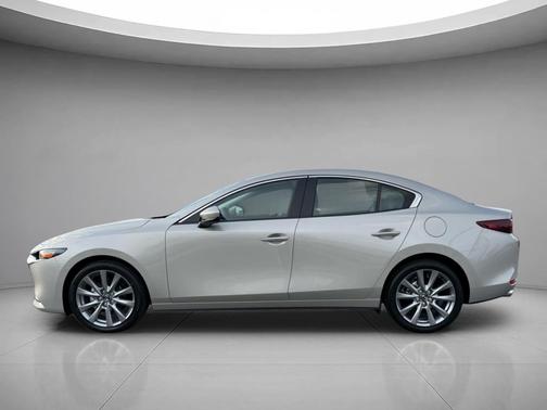 Platinum Quartz Metallic 2026 Mazda Mazda3 FWD w/Preferred Package