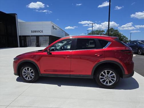 Soul Red Crystal Metallic 2022 Mazda CX-5 2.5 S Select Package