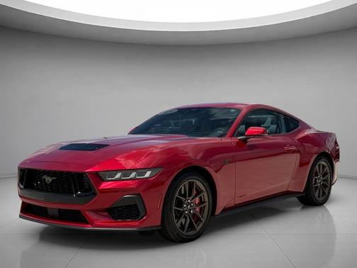 Rapid Red Metallic Tinted Clearcoat 2024 Ford Mustang GT Premium