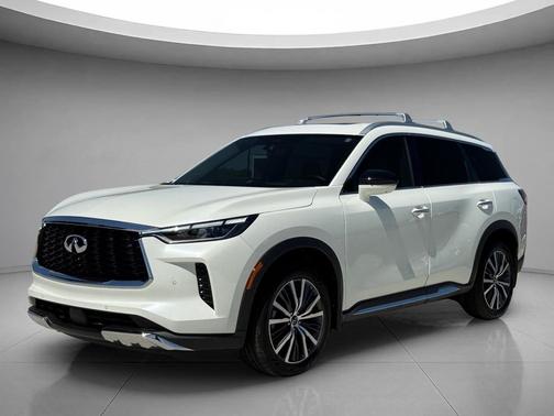 Majestic White 2023 INFINITI QX60 SENSORY
