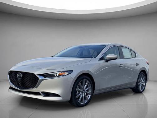 Platinum Quartz Metallic 2026 Mazda Mazda3 FWD w/Preferred Package
