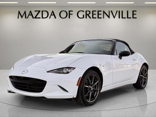 Arctic White 2016 Mazda MX-5 Miata Club
