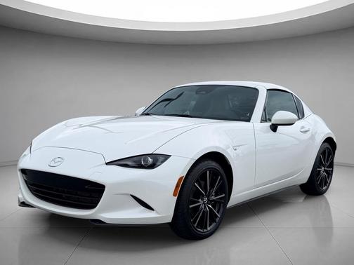 Snowflake White Pearl Mica 2026 Mazda MX-5 Miata RF Grand Touring