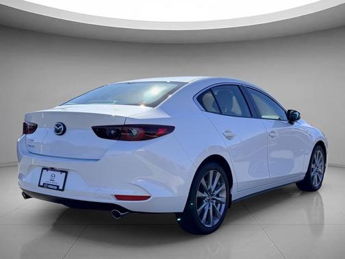 Snowflake White Pearl Mica 2026 Mazda Mazda3 FWD w/Preferred Package