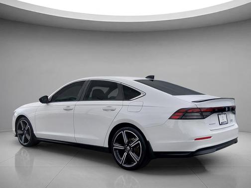 Platinum White Pearl 2025 Honda Accord Hybrid Sport