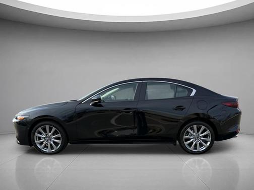 Jet Black Mica 2026 Mazda Mazda3 FWD w/Preferred Package