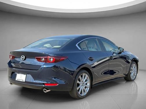 Deep Crystal Blue Mica 2026 Mazda Mazda3 FWD w/Preferred Package