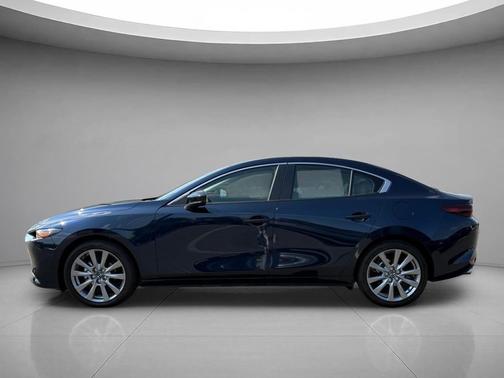 Deep Crystal Blue Mica 2026 Mazda Mazda3 FWD w/Preferred Package