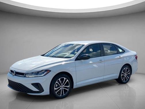 Pure White 2025 Volkswagen Jetta 1.5T Sport