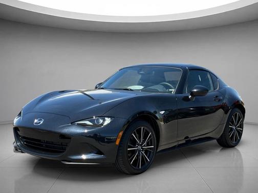 Jet Black Mica 2026 Mazda MX-5 Miata RF Grand Touring