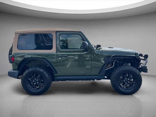 Sarge Green Clearcoat 2021 Jeep Wrangler Willys