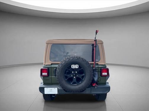 Sarge Green Clearcoat 2021 Jeep Wrangler Willys