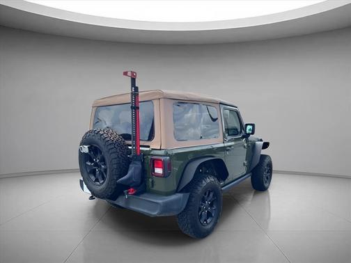 Sarge Green Clearcoat 2021 Jeep Wrangler Willys
