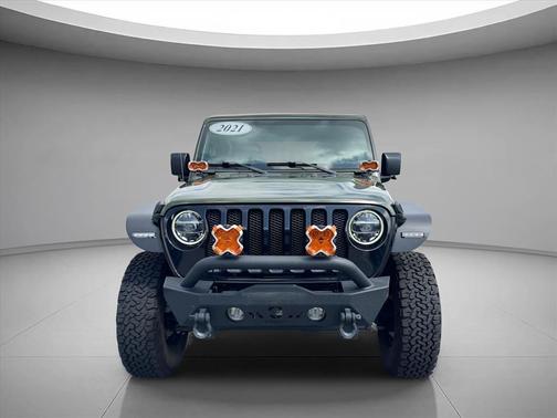 Sarge Green Clearcoat 2021 Jeep Wrangler Willys
