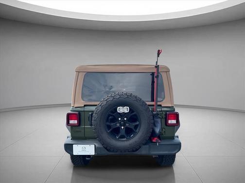 Sarge Green Clearcoat 2021 Jeep Wrangler Willys