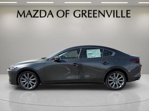 Machine Gray Metallic 2026 Mazda Mazda3 FWD w/Preferred Package