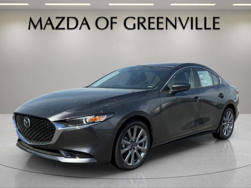 Machine Gray Metallic 2026 Mazda Mazda3 FWD w/Preferred Package